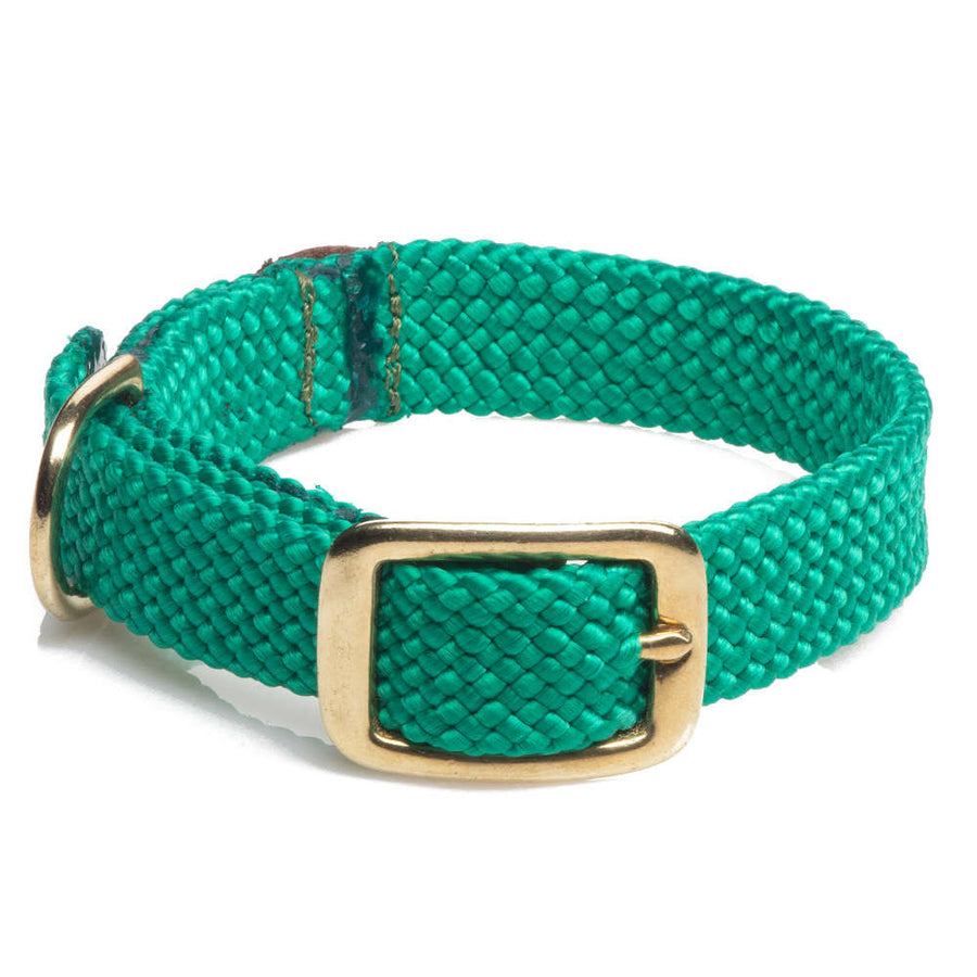 Mendota Double Braid Collar - Brass – Mendota Pet