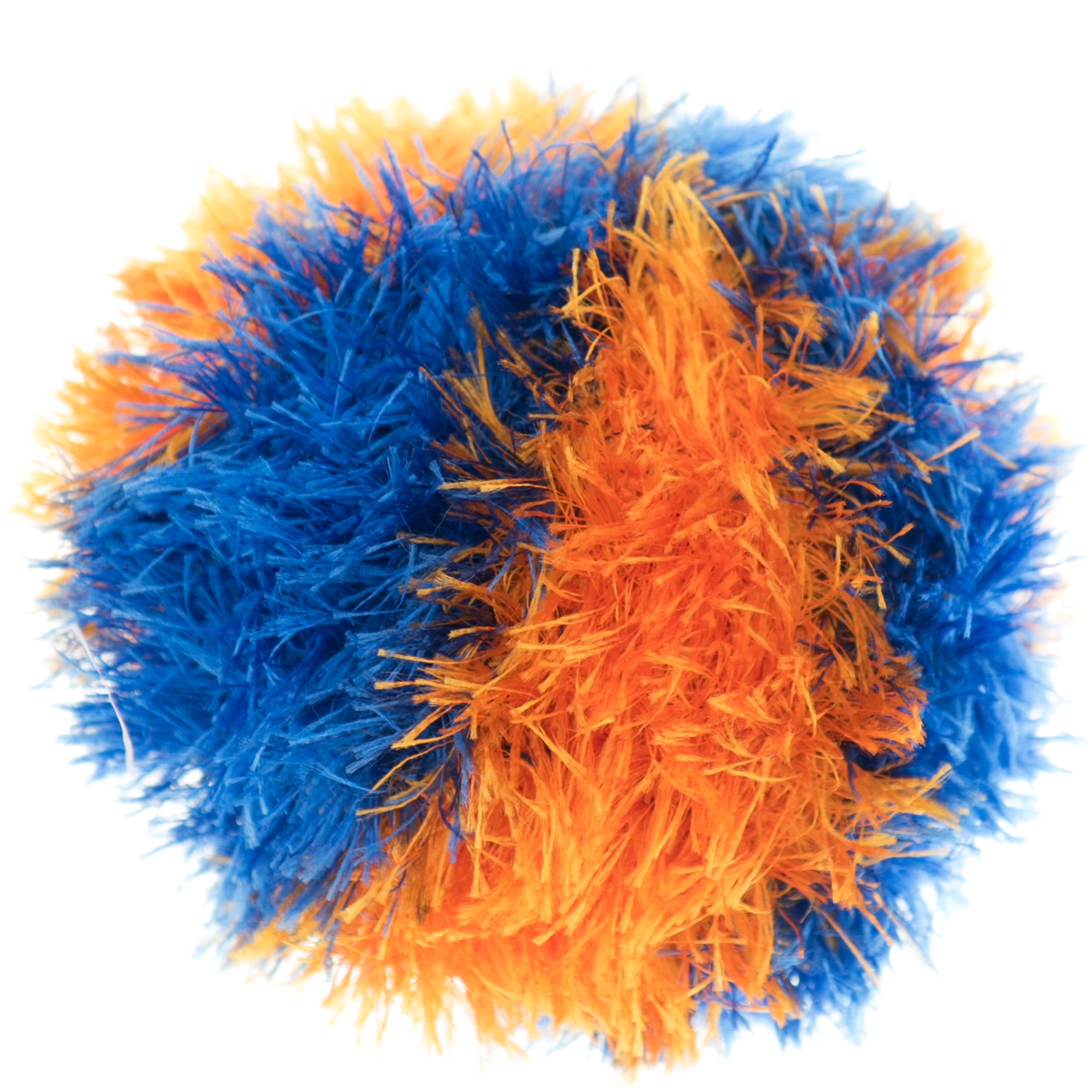 Orange and blue dog ball best sale